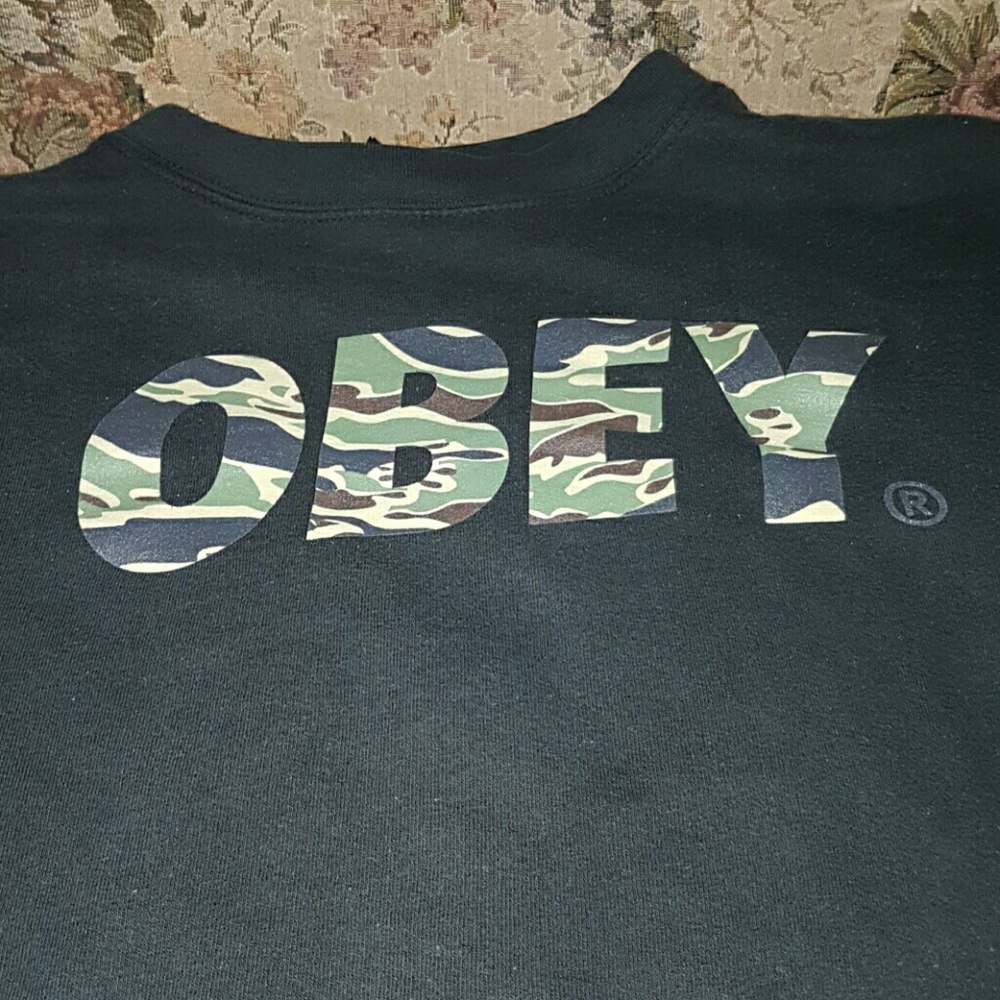 Obey long sleeve shirt
